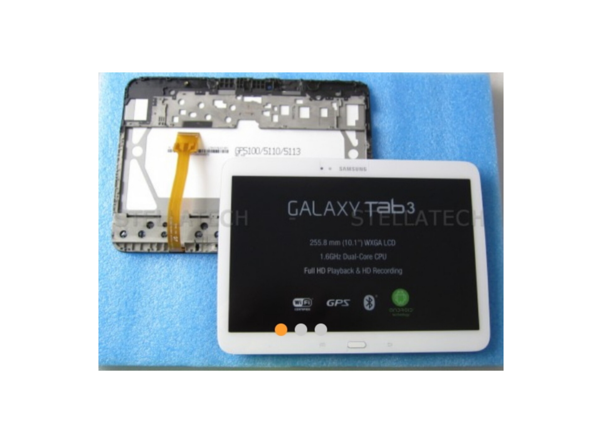 تاچ و ال سی دی  اصلی و روکاری تبلت سامسونگ Samsung Galaxy Tab 3 10.1/ P5200